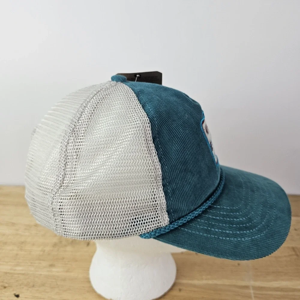 Minnesota 1858 Up‎ North Hat NWT Cap SnapBack Adjustable Mesh Corduroy Trucker
